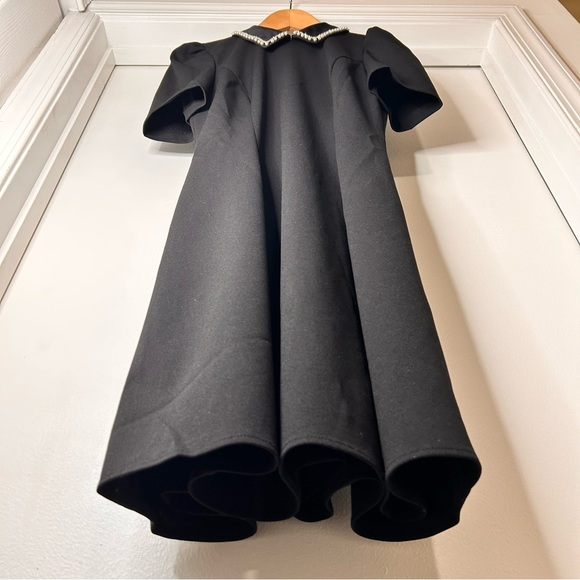 Karl Lagerfeld Paris Scuba Crepe A-line Dress - Size 4 - Picture 3 of 16